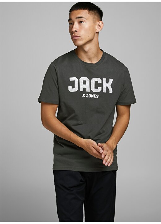 Jack & Jones 12171404 Siyah Melanj T-Shirt 4