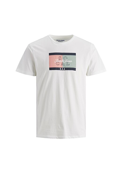 Jack & Jones 12171761 Beyaz T-Shirt 1