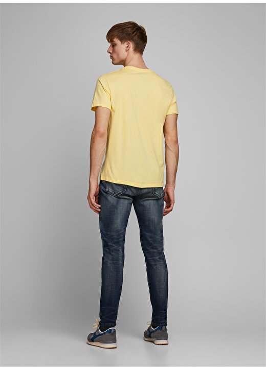 Jack & Jones 12171737 Açk Sarı T-Shirt 3