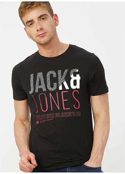Jack & Jones 12172215 Siyah T-Shirt 1