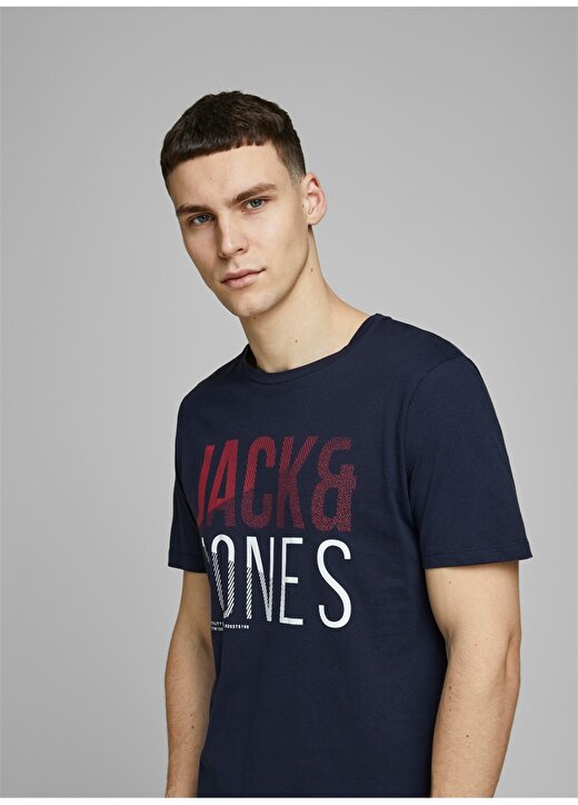 Jack & Jones 12172215 Lacivert T-Shirt 3