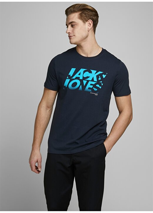 Jack & Jones 12174366 Lacivert T-Shirt 2