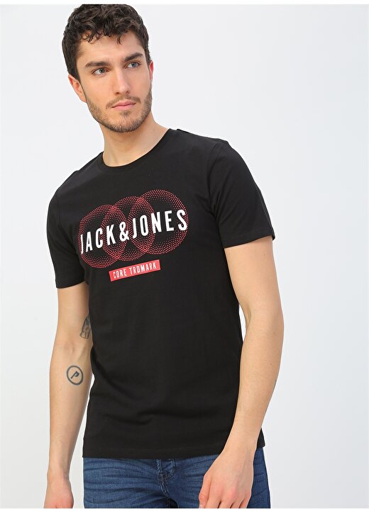 Jack & Jones 12174412 Siyah T-Shirt 3