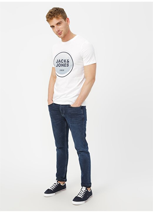 Jack & Jones 12179378 Beyaz T-Shirt 2