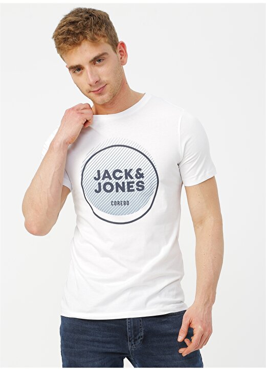 Jack & Jones 12179378 Beyaz T-Shirt 3