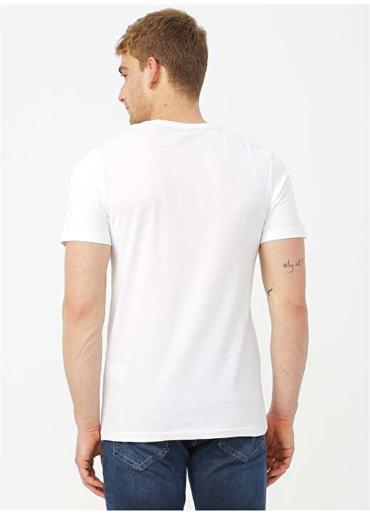 Jack & Jones 12179378 Beyaz T-Shirt 4