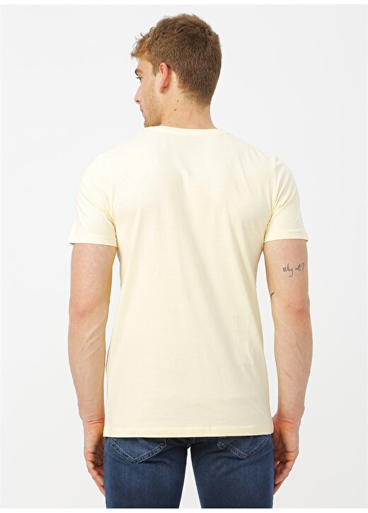 Jack & Jones 12179410 Açk Sarı T-Shirt 4