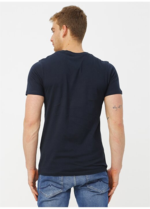 Jack & Jones 12179378 Lacivert T-Shirt 4