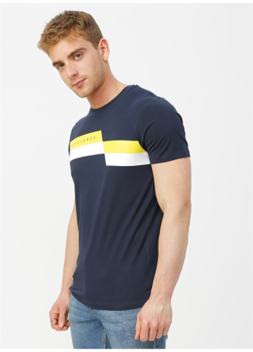 Jack & Jones 12179383 Lacivert T-Shirt 3