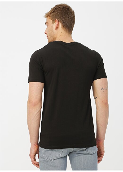 Jack & Jones 12179383 Siyah T-Shirt 4
