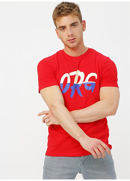 Jack & Jones 12179410 Kırmızı T-Shirt 2