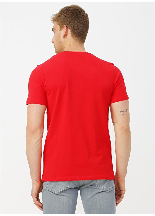 Jack & Jones 12179410 Kırmızı T-Shirt 4