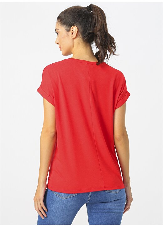 Fashion Friends Kırmızı T-Shirt 4