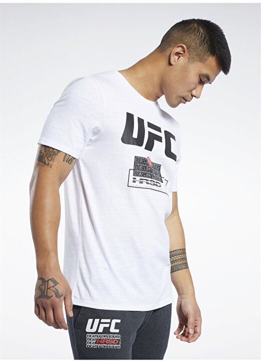 Reebok FJ5156 UFC FG Fight Week Erkek T-Shirt 2