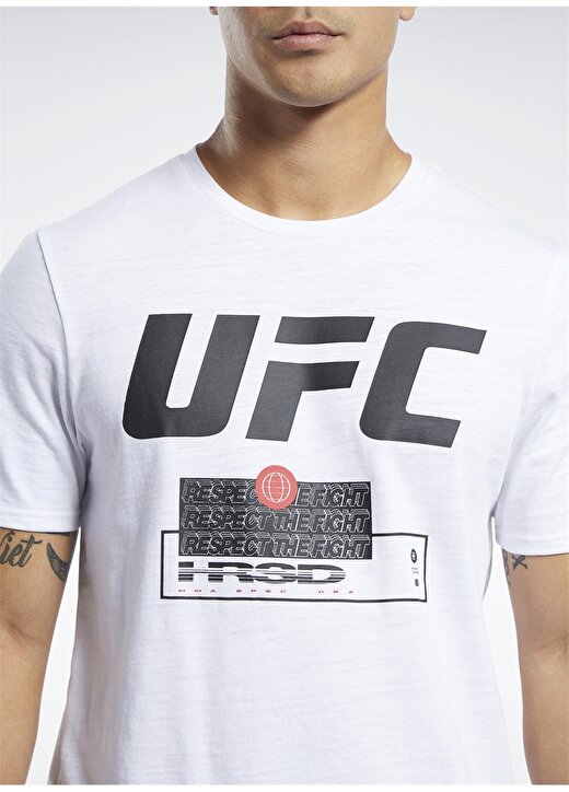 Reebok FJ5156 UFC FG Fight Week Erkek T-Shirt 4