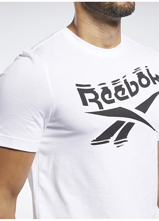 Reebok FK6030 Graphic Series Crew Erkek T-Shirt 4