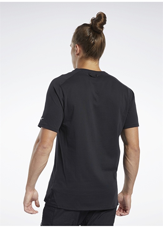 Reebok FK6308 Training Supply Graphic Pocket Erkek T-Shirt 3