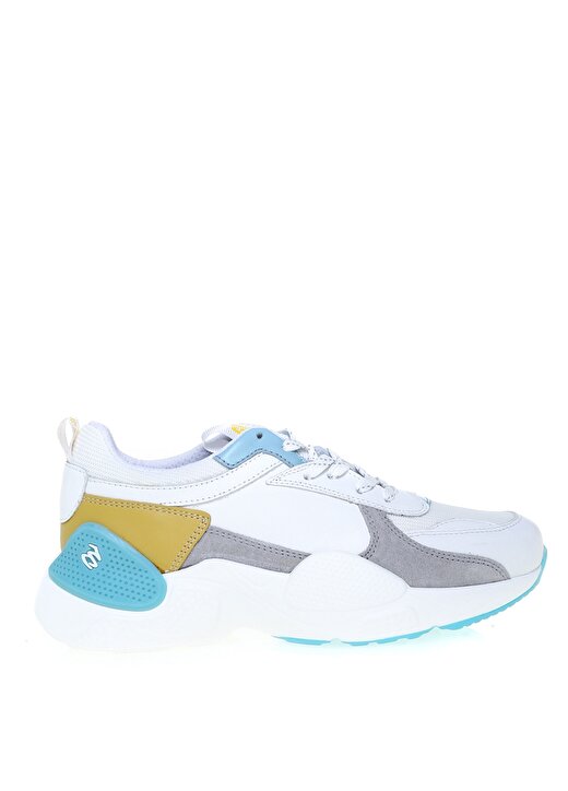 Greyder Beyaz-Mavi Sneaker 1