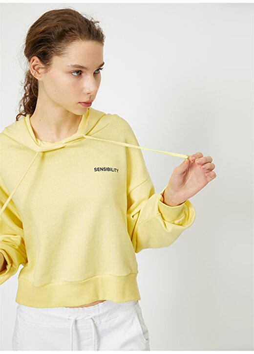 Koton Sarı Sweatshirt 1
