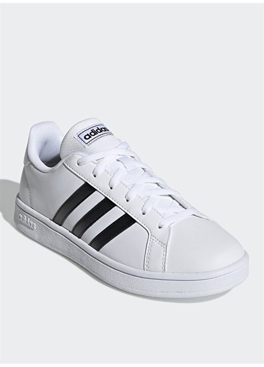 Adidas Ee7968 Grand Court Base Beyaz - Siyah Kadın Lifestyle Ayakkabı 2