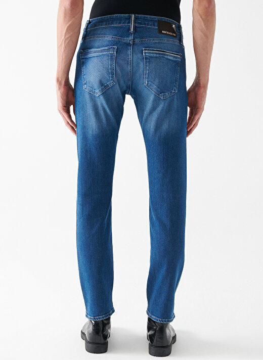 Mavi Slim Straight  Erkek Denim Pantolon 0035131596 MARCUS Dark Vint BlckPro 4