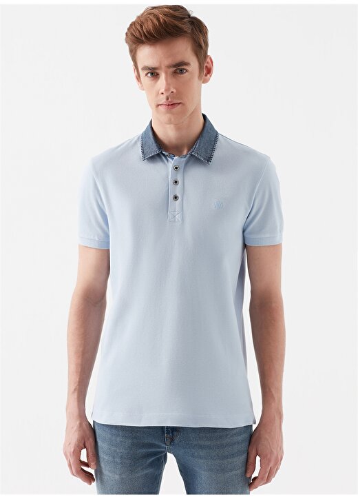 Mavi 062685-30711 Açık Mavi Polo T-Shirt 3
