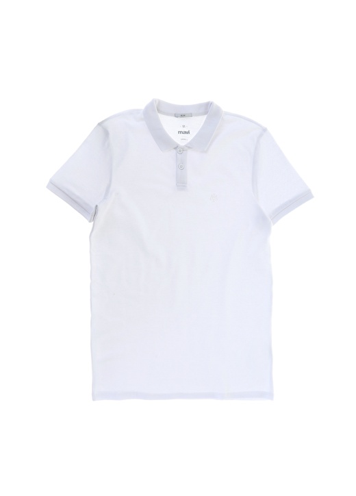 Mavi 8806043-620 Beyaz Erkek Polo T-Shirt 1