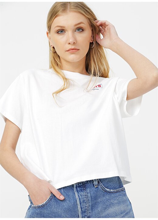 Levis Beyaz T-Shirt 1