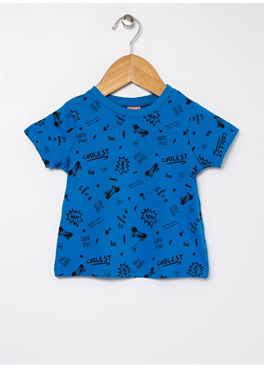 Koton Mavi Erkek Bebek T-Shirt 0YMB18183OK 1