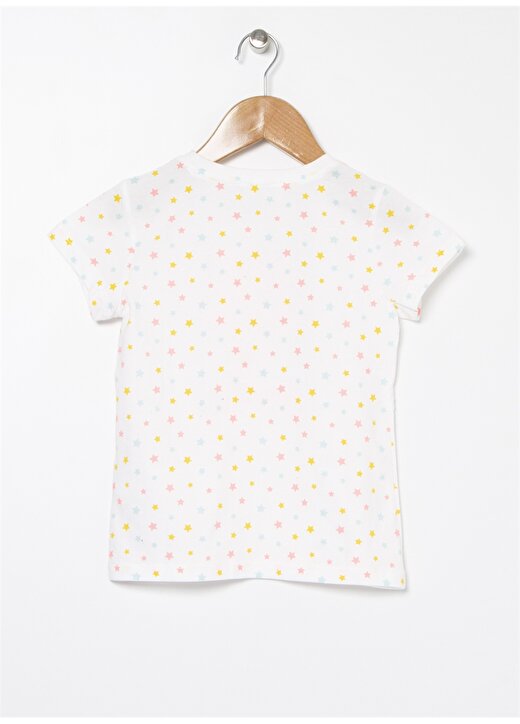 Koton Yıldızlı Yazılı Baskılı T-Shirt 2