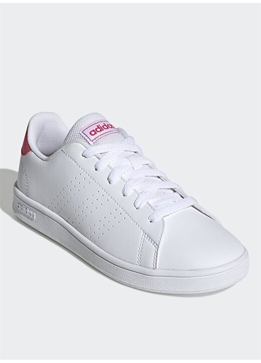 Adidas EF0211 Advantage K Beyaz-Pembe Çocuk Yürüyüş Ayakkabısı 2