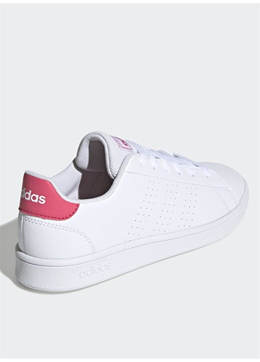 Adidas EF0211 Advantage K Beyaz-Pembe Çocuk Yürüyüş Ayakkabısı 4