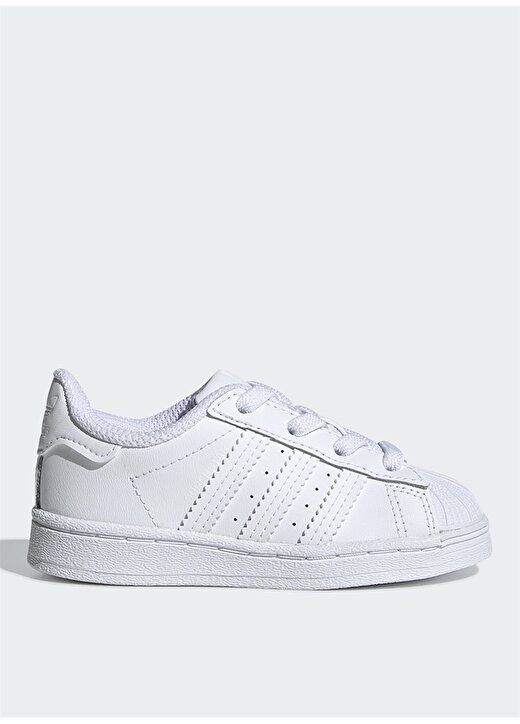 Adidas EF5397 Superstar El I Beyaz Bebek Yürüyüş Ayakkabısı 1