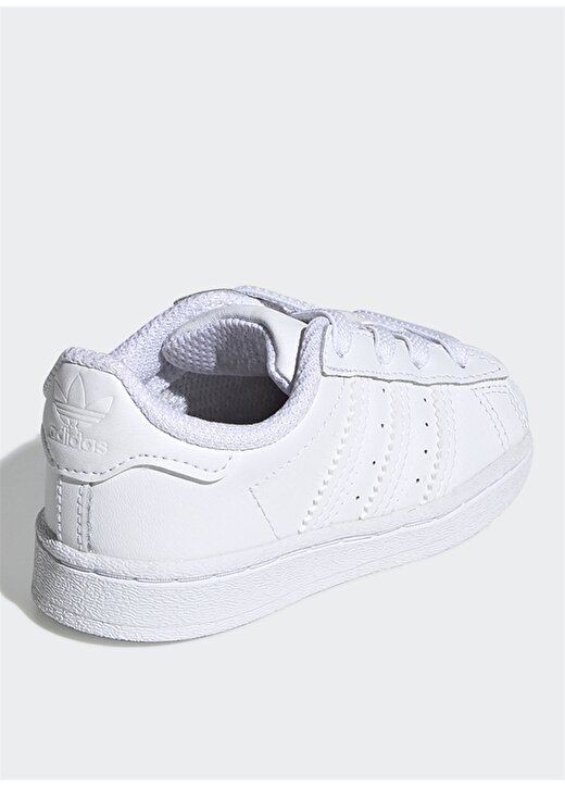 Adidas EF5397 Superstar El I Beyaz Bebek Yürüyüş Ayakkabısı 2