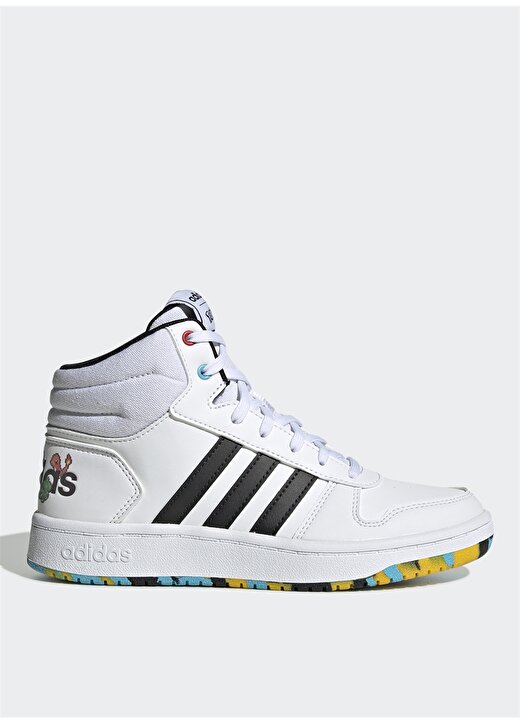 Adidas EG1989 Hoops Mid 2.0 K Erkek Çocuk Yürüyüş Ayakkabısı 1