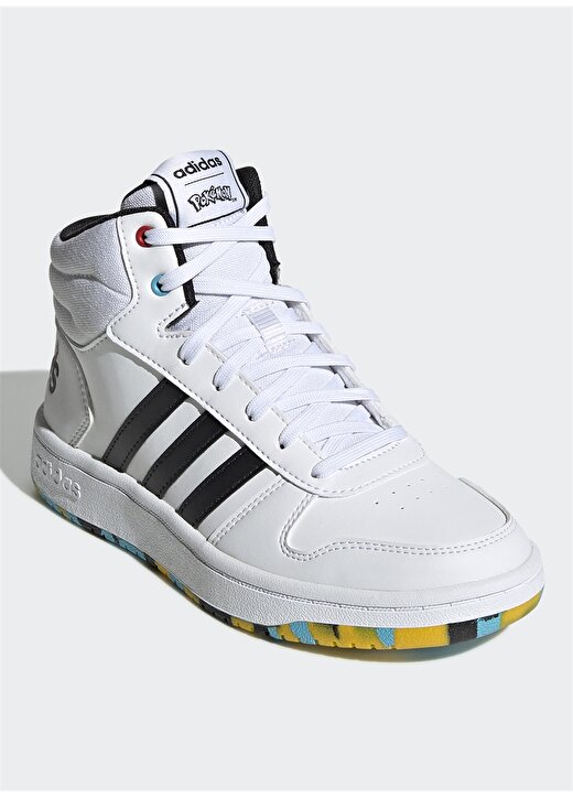 Adidas EG1989 Hoops Mid 2.0 K Erkek Çocuk Yürüyüş Ayakkabısı 2