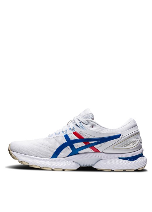 Asics Gel-Nimbus 22 Beyaz-Mavi Kadın Koşu Ayakkabısı 3