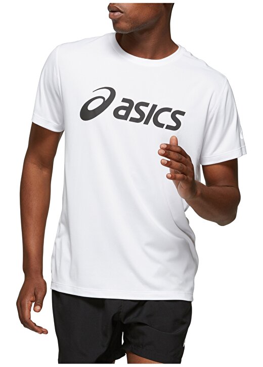 Asics 2011A474-100 Silver Asics Top T-Shirt 2