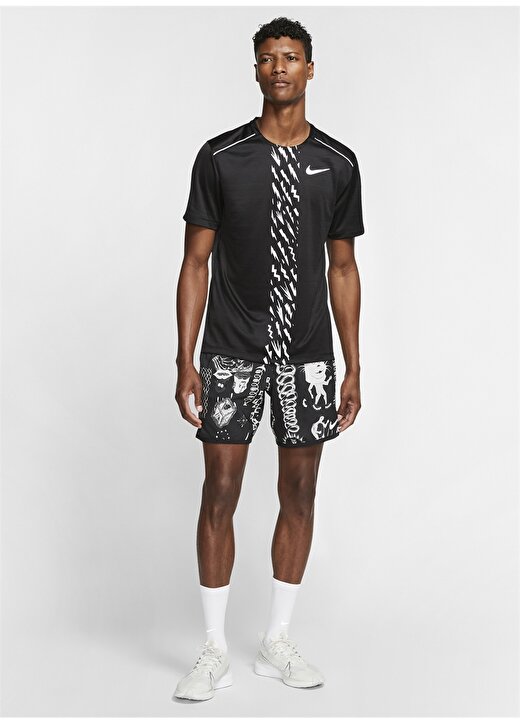 Nike Miler Dri-Fit Koşu T-Shirt 3