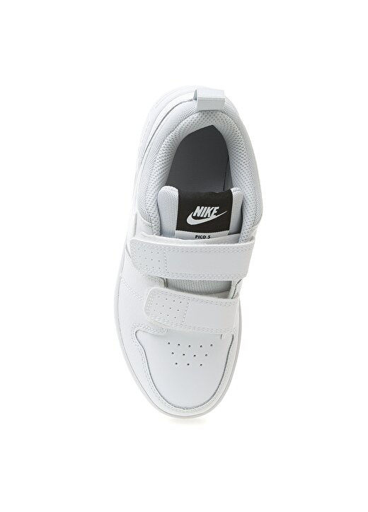 Nike Ar4161-100 Pıco 5 (Psv) Çocuk Beyaz Yürüyüş Ayakkabısı 4