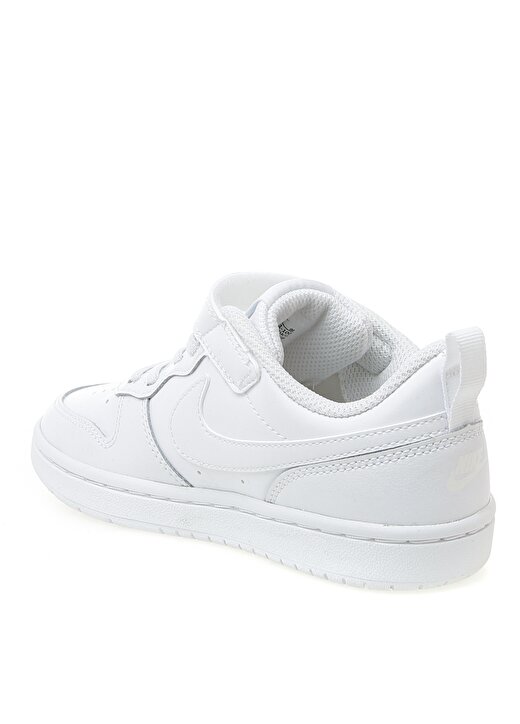 Nike Çocuk Beyaz Yürüyüş Ayakkabısı BQ5451-100 COURT BOROUGH LOW2(PSV) 2