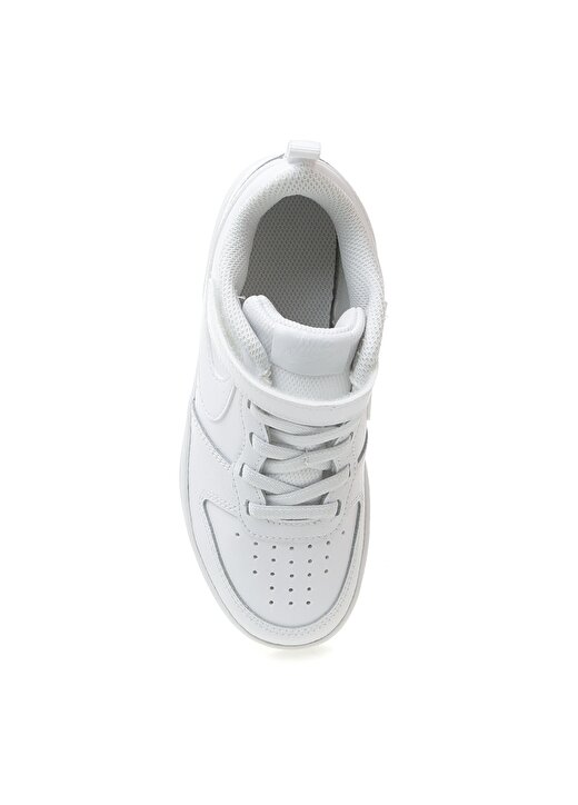 Nike Çocuk Beyaz Yürüyüş Ayakkabısı BQ5451-100 COURT BOROUGH LOW2(PSV) 4