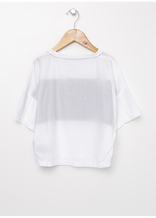 Nike CJ7599-100 G Nk Top SS Jdiy Kız Çocuk Beyaz T-Shirt 2