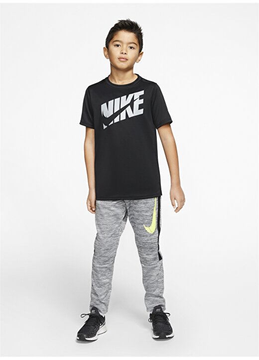Nike CJ7736-010 B NK Hbr+ Performance Top SS Siyah Erkek Çocuk T-Shirt 2