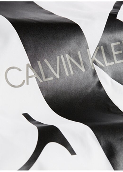 Calvin Klein Jeans Beyaz Erkek Mont J30J315279-YAF ZIP THROUGH HD JA 4