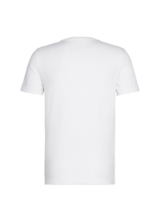 Calvin Klein Jeans Erkek Beyaz T-Shirt J30J314070-YAF MONOGRAM POCKET S 3