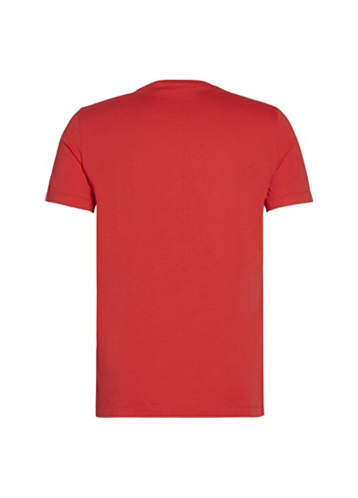 Calvin Klein Jeans Erkek Kırmızı T-Shirt J30J314551-XA9 MONOGRAM LOGO SLI 2