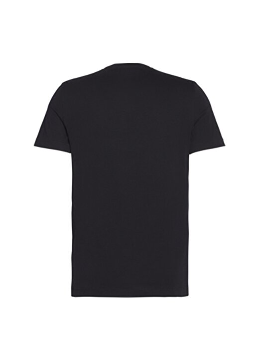 Calvin Klein Jeans Erkek Siyah T-Shirt J30J314539-BAE STACKED LOGO W ST 2