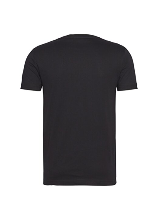 Calvin Klein Jeans Erkek Siyah T-Shirt J30J314797-BAE REFLECT STRIPE MO 3