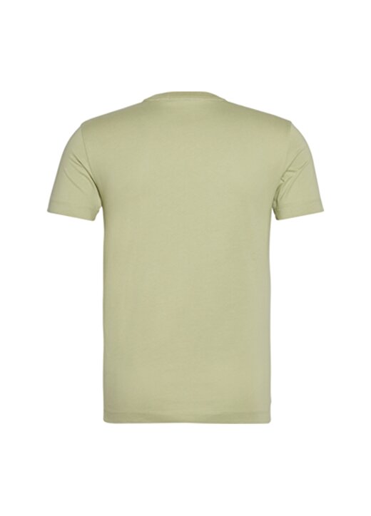 Calvin Klein Jeans Erkek Yeşil T-Shirt J30J314752-L9A BLOCK CALVIN SLIM 2